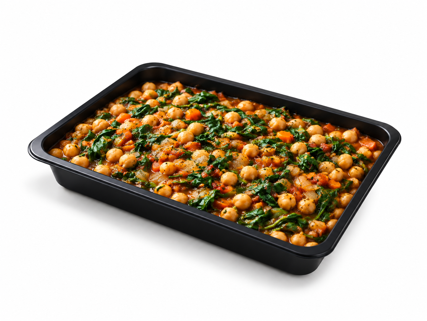 Chickpeas with spinach & carrot · 2.5 kg