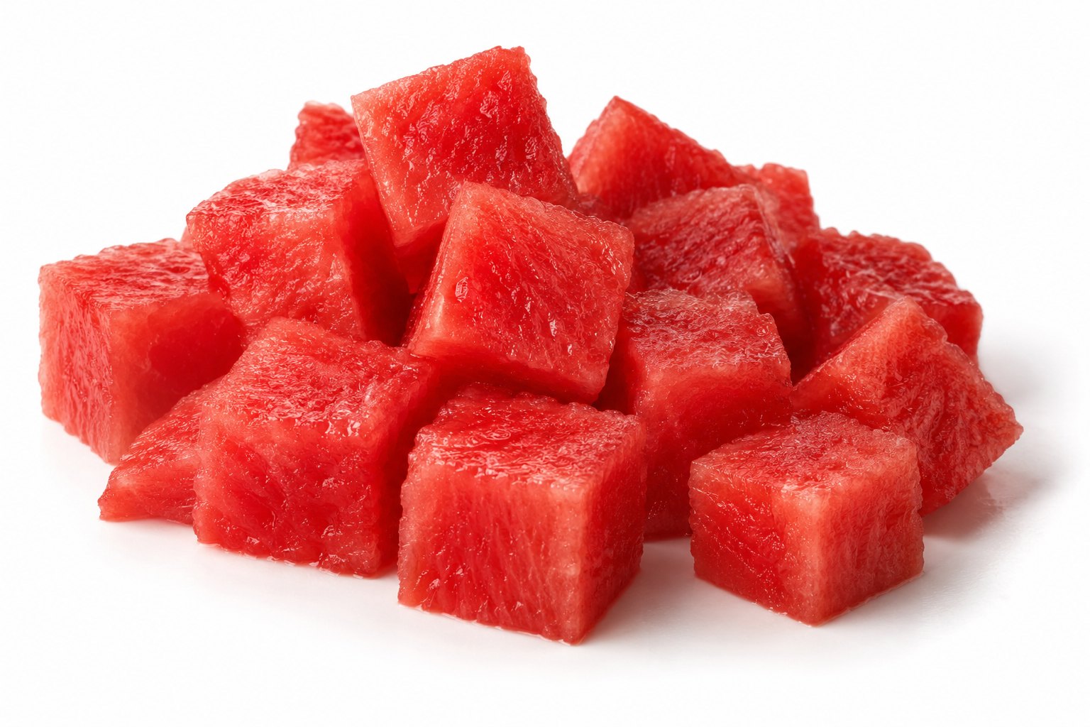 Watermelon cubes