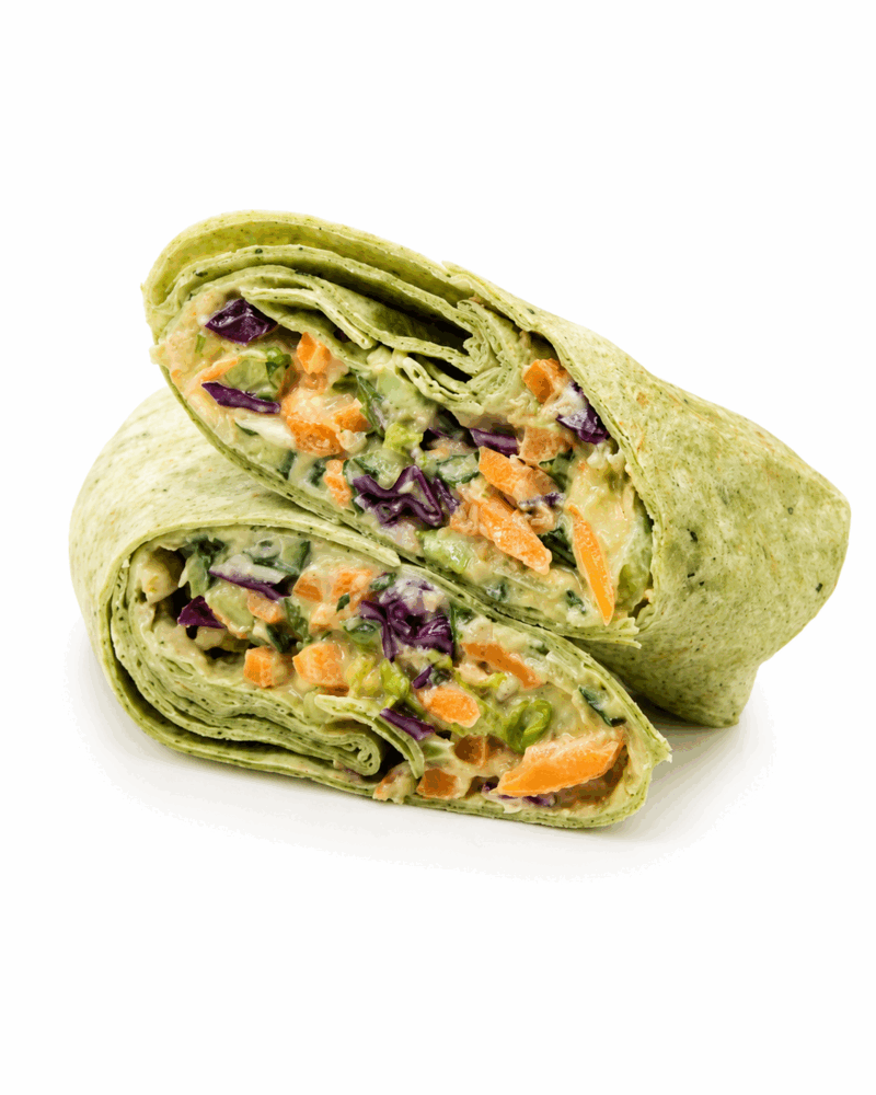 Vegetarian hummus green tortilla · 220 g