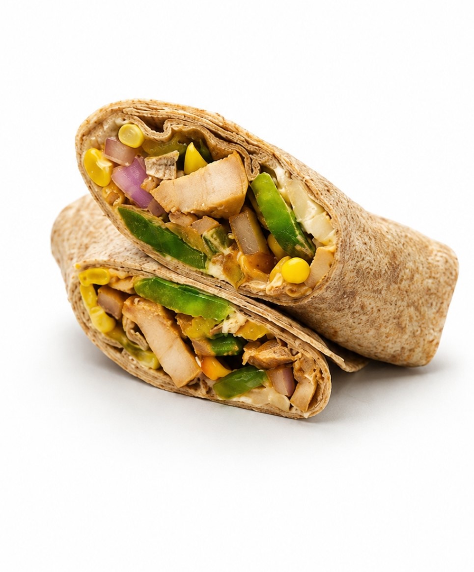 Chicken fajita brown wrap · 250 g
