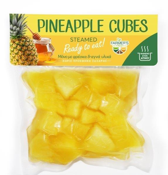 Steamed pineapple cubes · 200 g